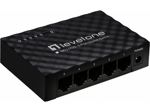 LevelOne GEU-0522 5-Port Gigabit Switch