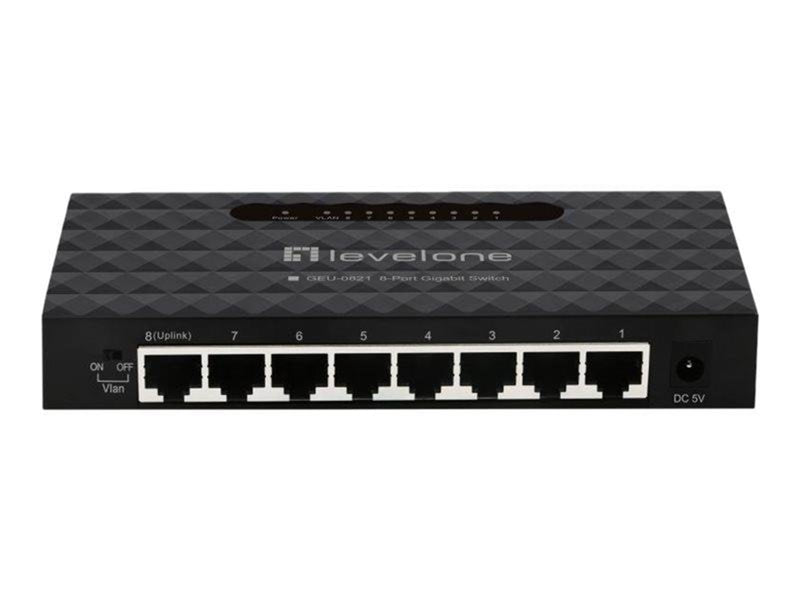 LevelOne GEU-0821 8-Port Gigabit Switch