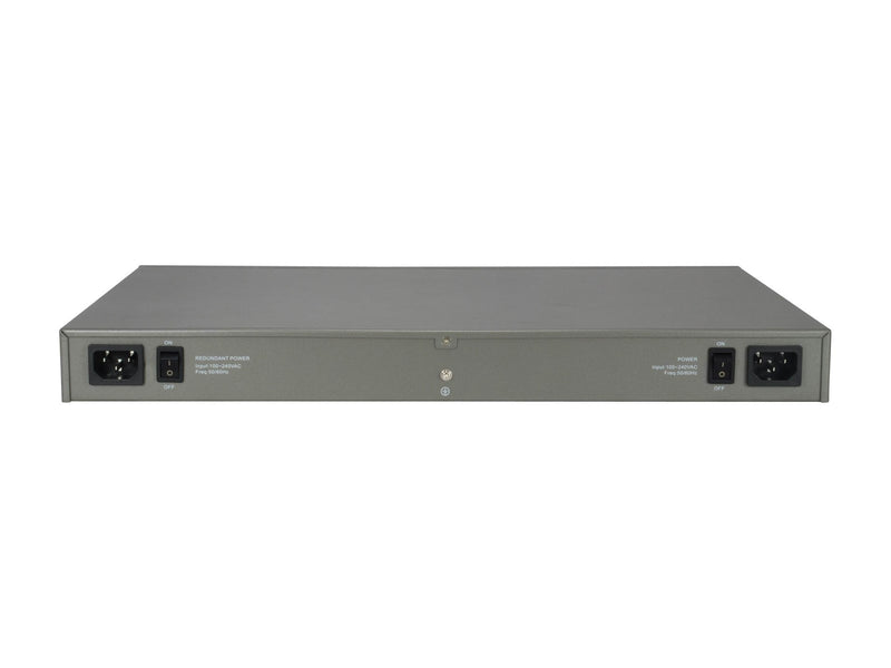 LevelOne GTL-2091 20-Port L3 Managed Gigabit Switch (12 x 10GbE SFP+ 8 x Gigabit RJ45) Redundant power supply