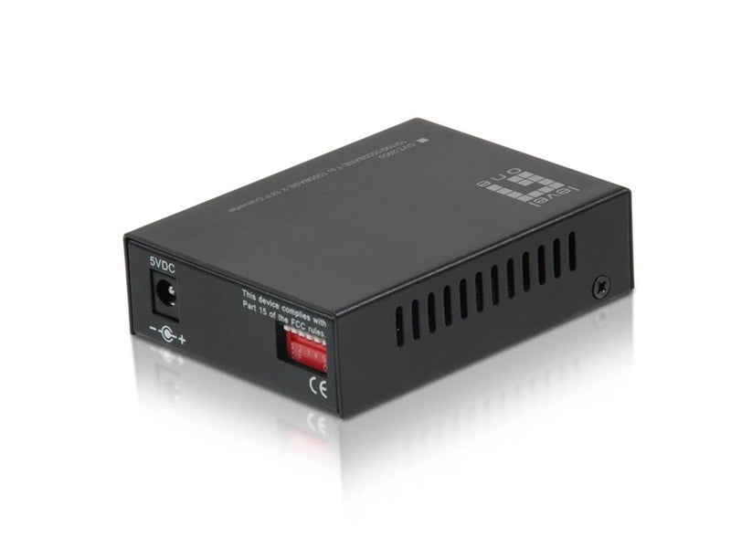 LevelOne GVT-2000 RJ-45 to SFP Gigabit Ethernet Media Converter