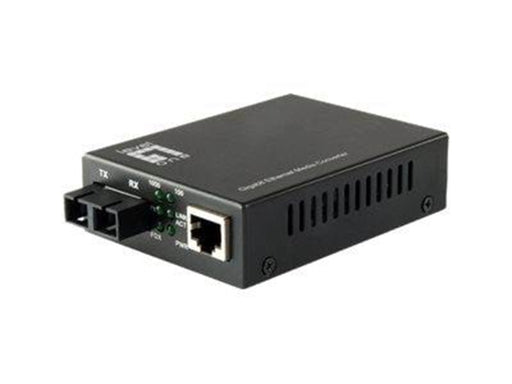LevelOne GVT-2002 - fibre media converter - 10Mb LAN 100Mb LAN GigE