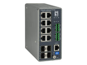 LevelOne IGU-1271 - switch - 12 ports - Managed