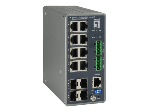 LevelOne IGU-1271 - switch - 12 ports - Managed