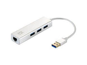 LevelOne USB-0503 - hub - 3 ports USB-Hubs - 3 - Weiß