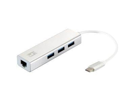 LevelOne USB-0504 - hub - 3 ports USB-Hubs - 3 - Weiß