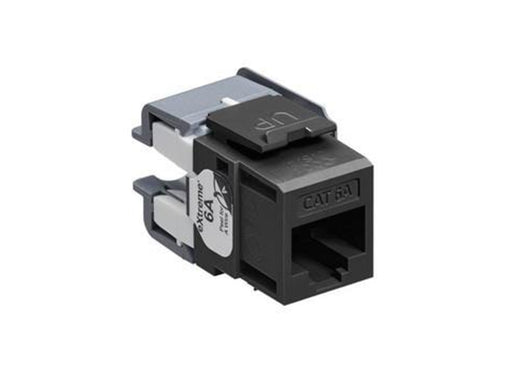 Leviton Extreme cat 6a utp jack 110-style - black