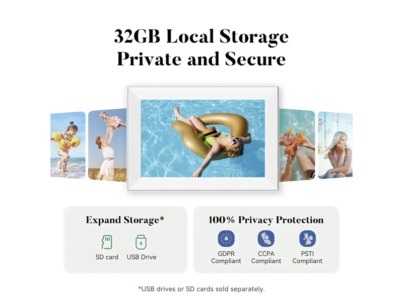Lexar 10.1" Pexar Terra Digital Picture Frame