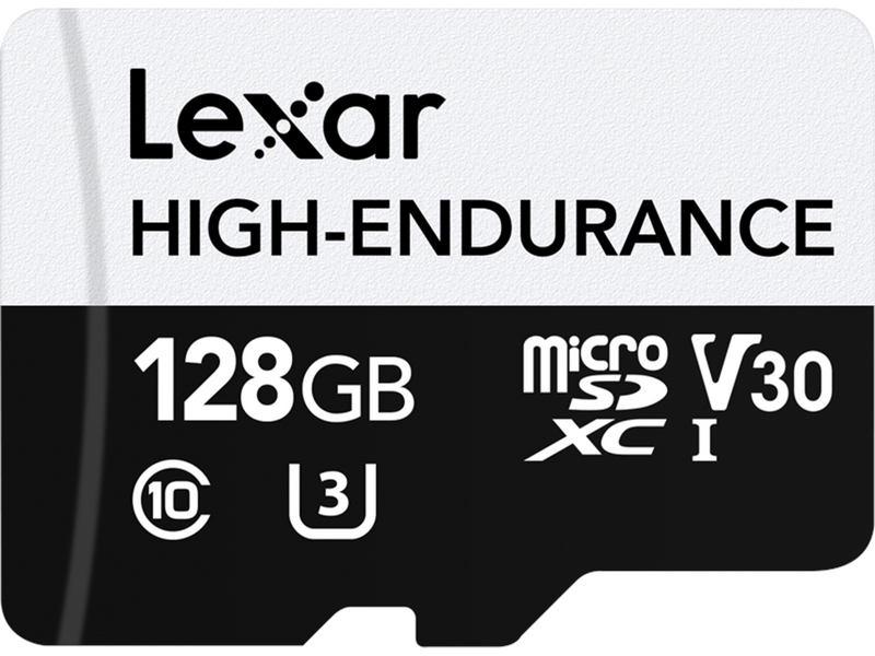 Lexar High-Endurance microSD - 100MB/s - 128GB