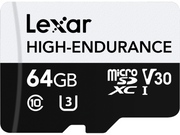 Lexar High-Endurance microSD - 100MB/s - 64GB