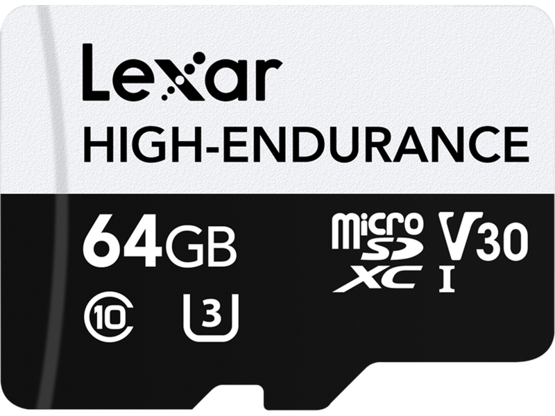 Lexar High-Endurance microSD - 100MB/s - 64GB