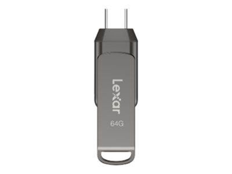 Lexar JumpDrive Dual Drive D400 - 64GB - USB-Stick
