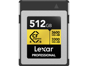 Lexar Professional CFexpress 4.0 Pro Gold - 3600MB/s - 512GB