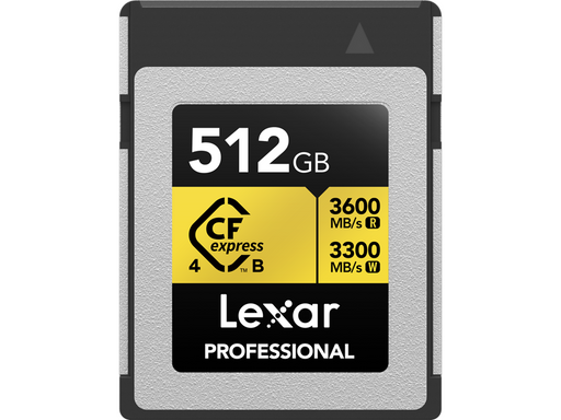 Lexar Professional CFexpress 4.0 Pro Gold - 3600MB/s - 512GB