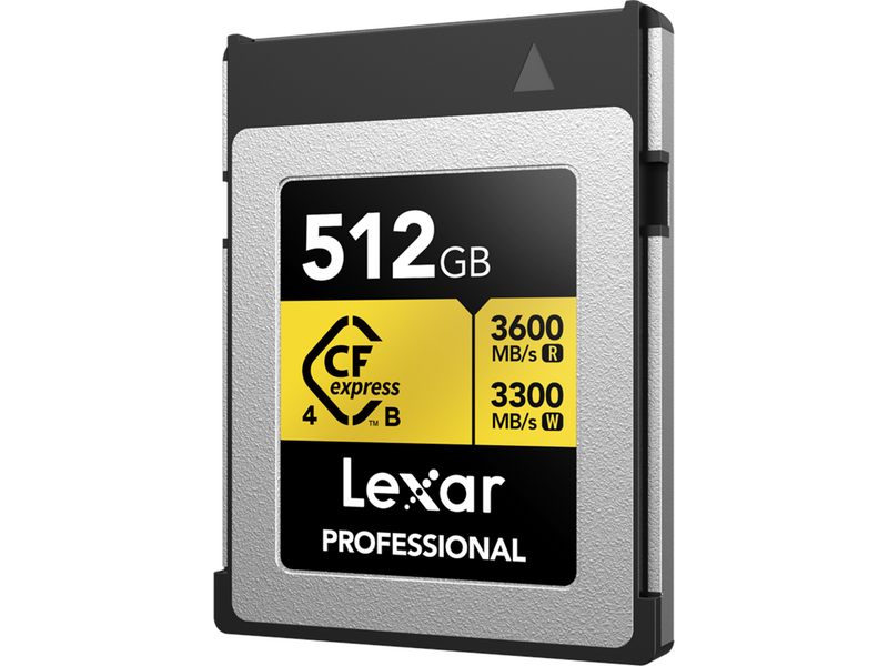 Lexar Professional CFexpress 4.0 Pro Gold - 3600MB/s - 512GB