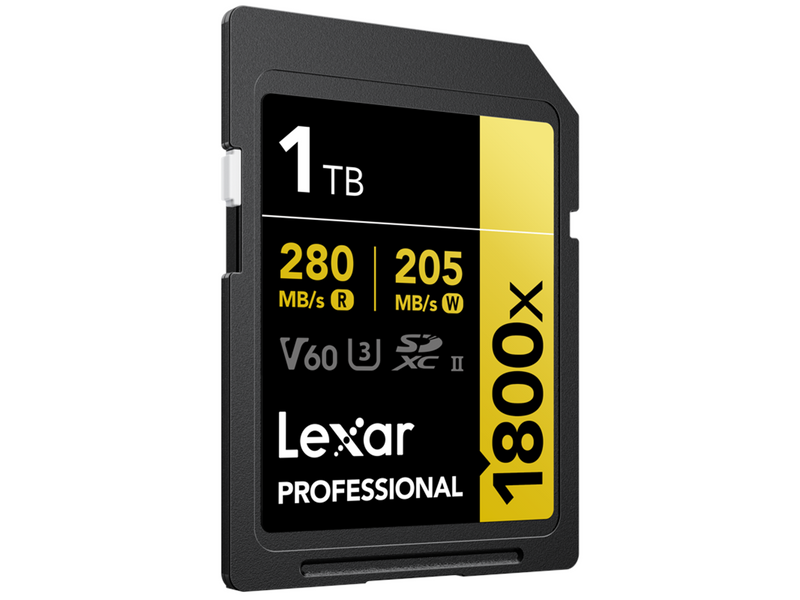 Lexar Professional Gold 1800x SD - 280MB/s - 1TB