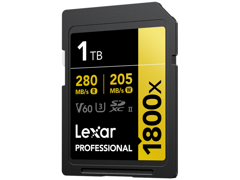 Lexar Professional Gold 1800x SD - 280MB/s - 1TB