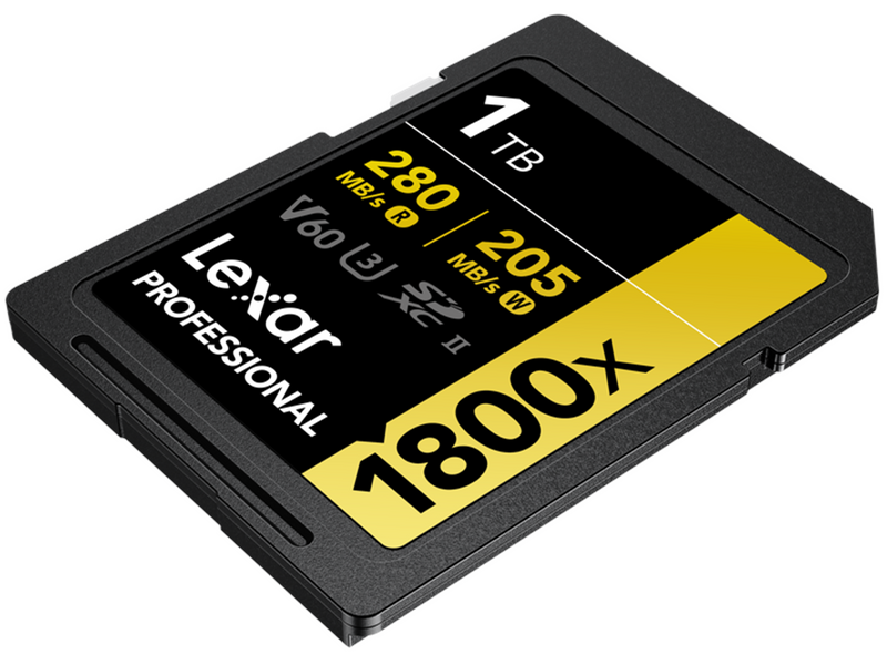 Lexar Professional Gold 1800x SD - 280MB/s - 1TB