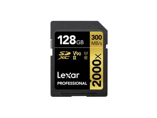 Lexar Professional Gold 2000x SD - 300MB/s - 128GB