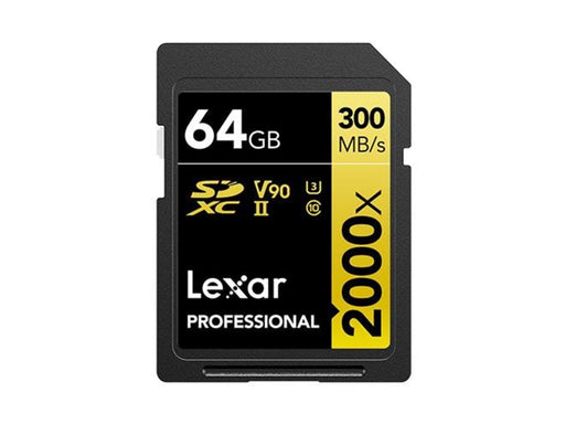 Lexar Professional Gold 2000x SD - 300MB/s - 64GB