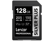 Lexar Professional SILVER PLUS SDXC - 205MB/s - 128GB