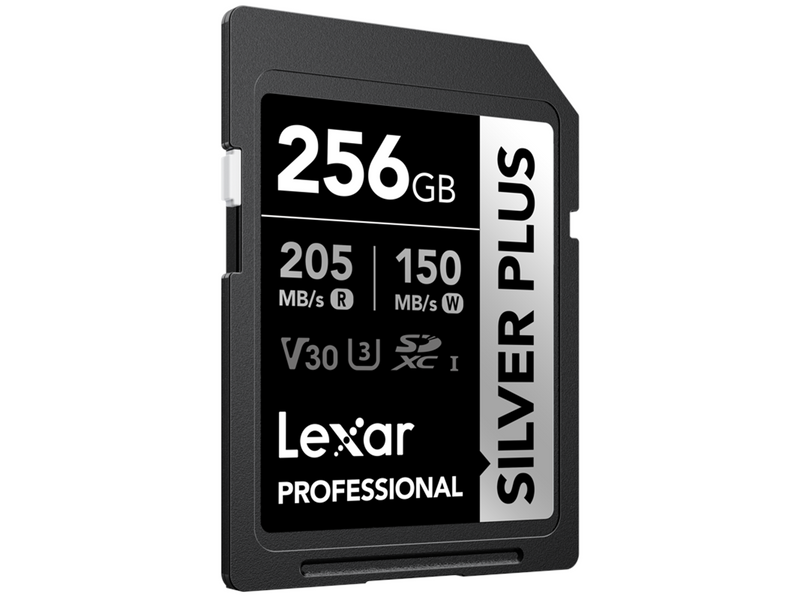 Lexar Professional SILVER PLUS SDXC - 205MB/s - 256GB