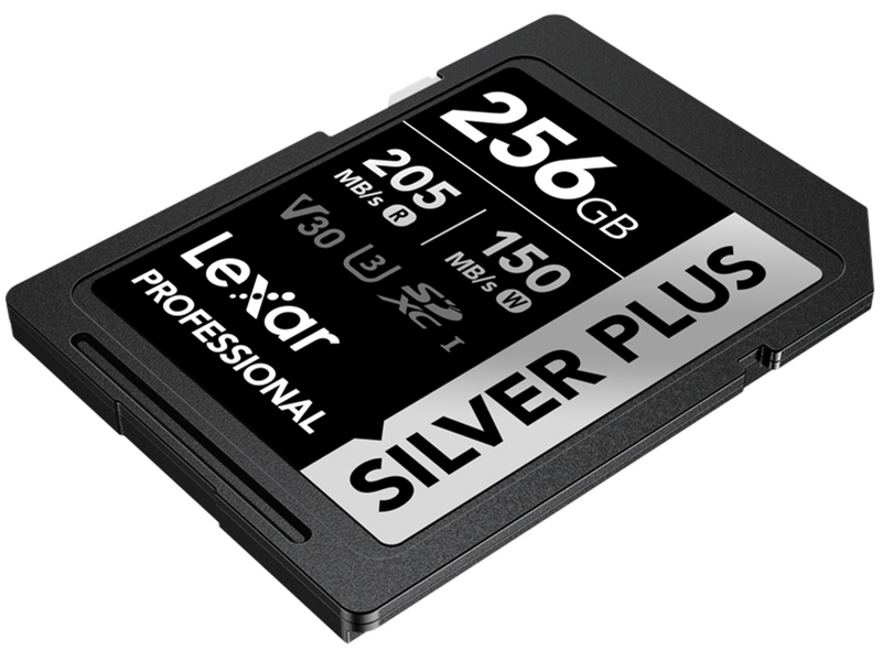 Lexar Professional SILVER PLUS SDXC - 205MB/s - 256GB