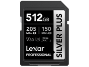 Lexar Professional SILVER PLUS SDXC - 205MB/s - 512GB