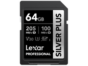 Lexar Professional SILVER PLUS SDXC - 205MB/s - 64GB