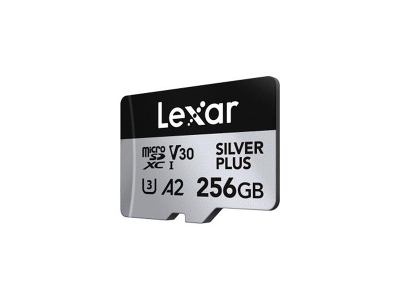 Lexar Professional Silver Plus MicroSD/SD - 205MB/s - 256GB