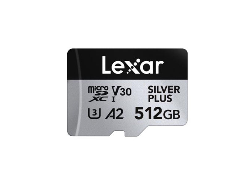 Lexar Professional Silver Plus MicroSD/SD - 205MB/s - 512GB