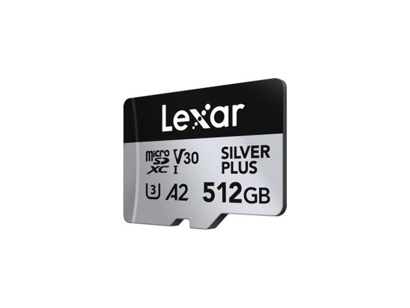 Lexar Professional Silver Plus MicroSD/SD - 205MB/s - 512GB