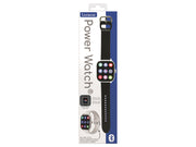 Lexibook Bluetooth smartwatch with touch screen including social health and multimedia functions