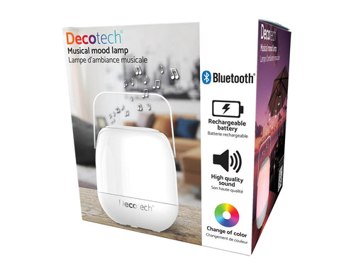 Lexibook Decotech Colorful Luminous Portable Loud Speaker