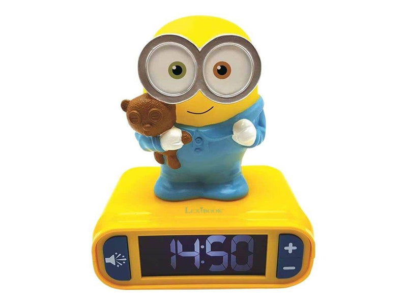Lexibook Despicable Me Minions - Bob Nightlight Alarm Clock with Sounds