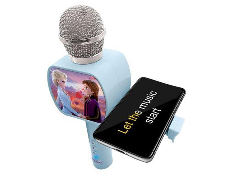 Lexibook Disney Frozen II - Bluetooth Karaoke Microphone with Speaker