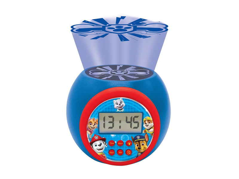 Lexibook Paw Patrol alarm projector clock with a timer.