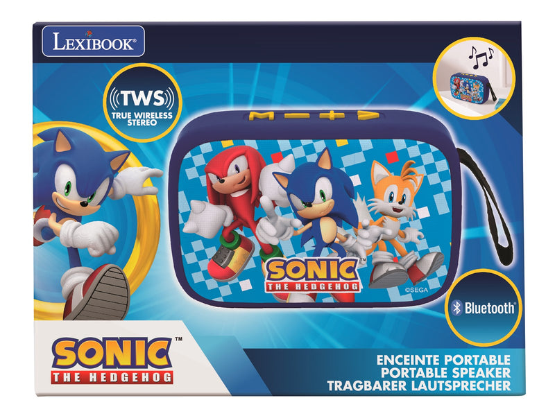 Lexibook Sonic Bluetooth® Portable Speaker with fabric finish