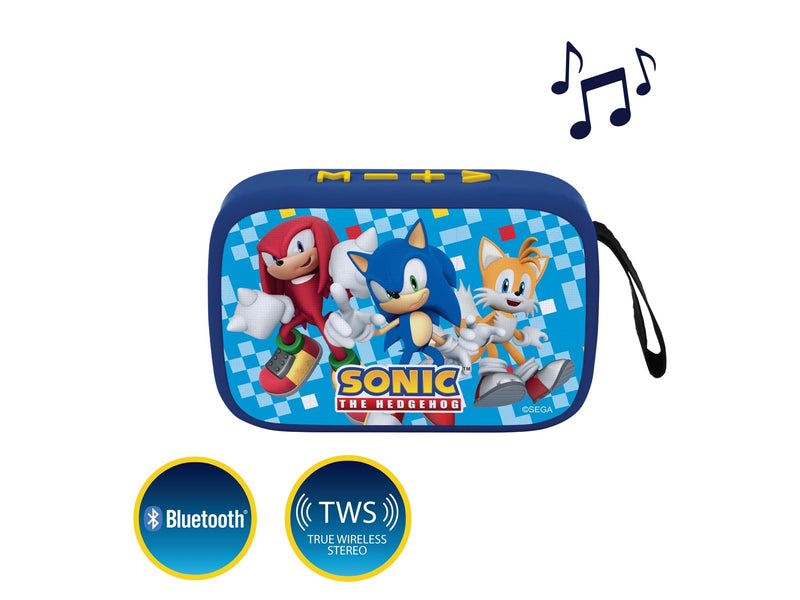 Lexibook Sonic Bluetooth® Portable Speaker with fabric finish