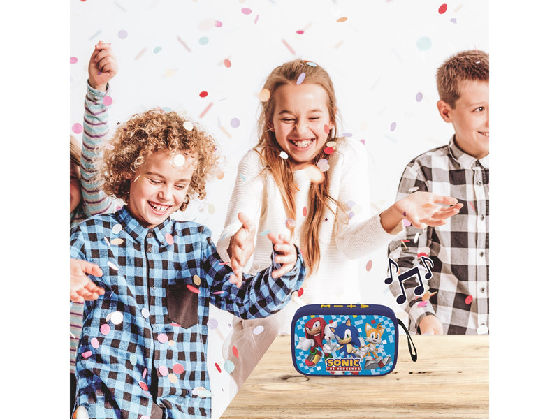 Lexibook Sonic Bluetooth® Portable Speaker with fabric finish