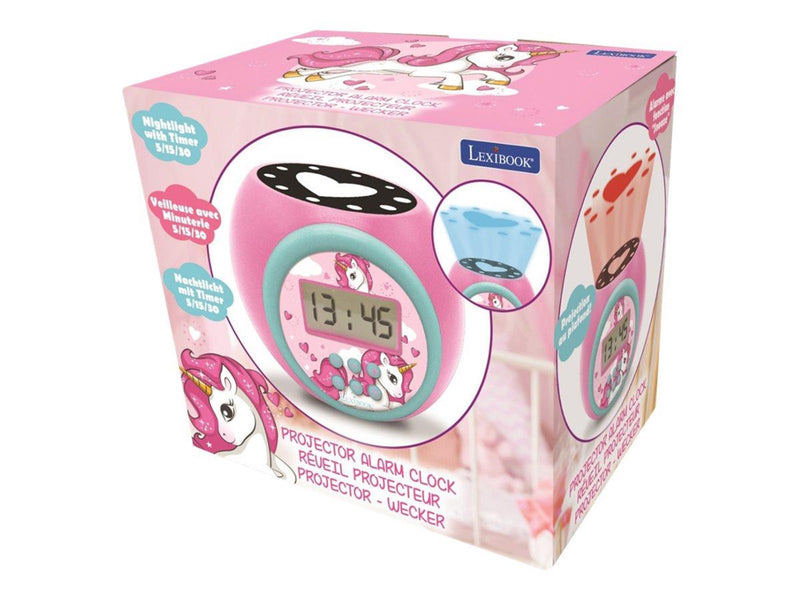 Lexibook Unicorn - alarm clock - electronic - desktop
