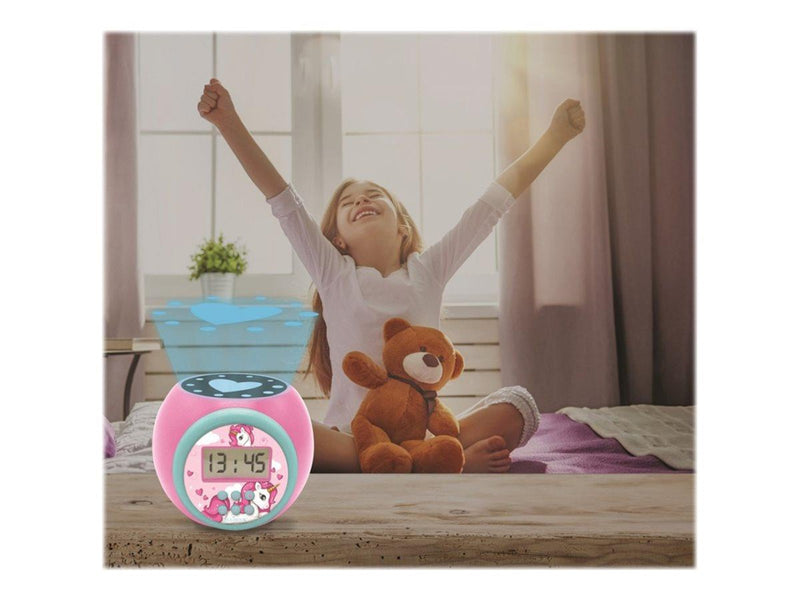 Lexibook Unicorn - alarm clock - electronic - desktop
