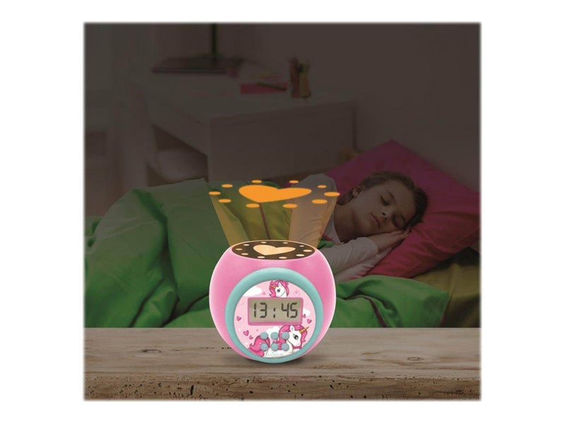 Lexibook Unicorn - alarm clock - electronic - desktop