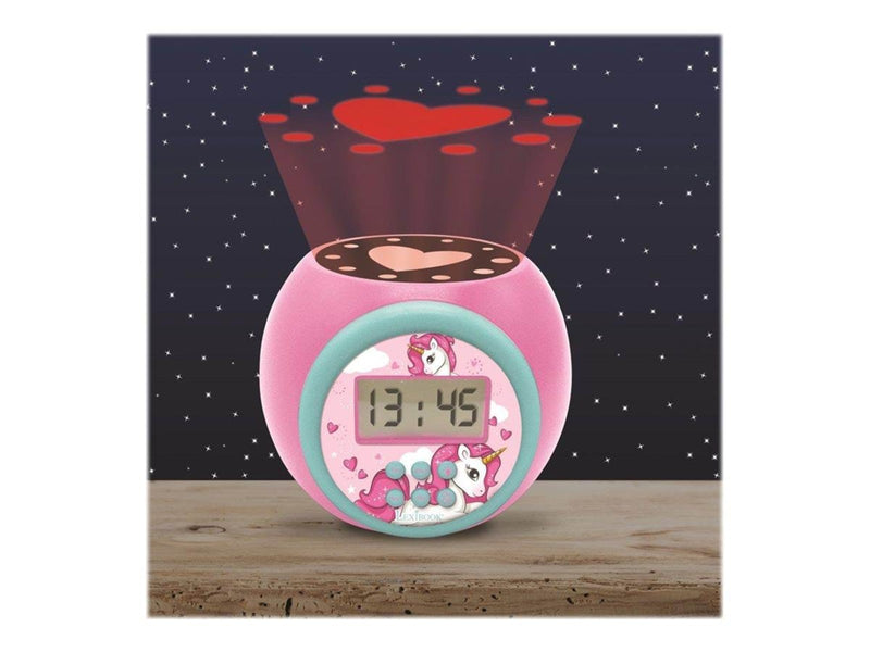 Lexibook Unicorn - alarm clock - electronic - desktop