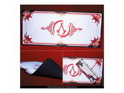 Lexip - Initiate Bundle - mouse - USB-A - black gold red white - with Ubisoft mouse pad and Assassin's Creed Shadows - Maus (Gold)