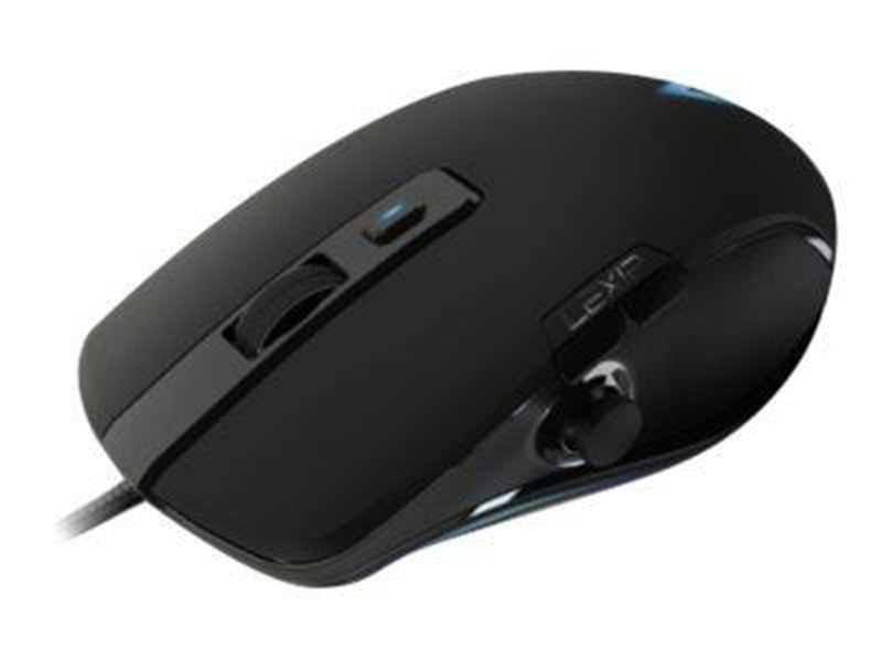 Lexip NP93 - mouse - USB - neptunium alpha - Maus (Schwarz)