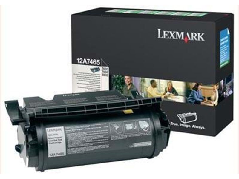 Lexmark 12A7610 Toner Black - Tonerpatrone Schwarz