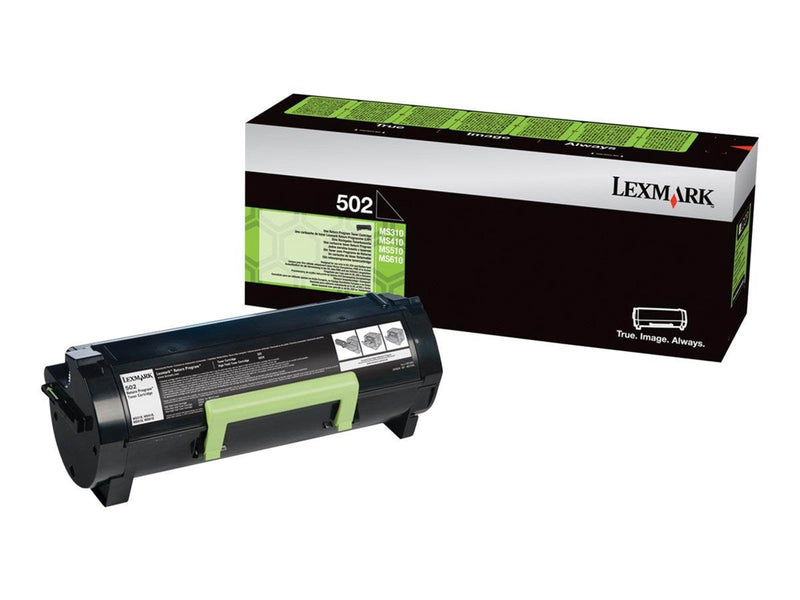 Lexmark 502 / 50F2000 - Black Toner - Tonerpatrone Schwarz