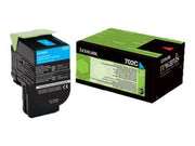 Lexmark 70C20C0 - Cyan Toner - Tonerpatrone Cyan