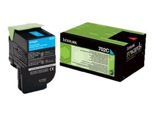 Lexmark 70C20C0 - Cyan Toner - Tonerpatrone Cyan