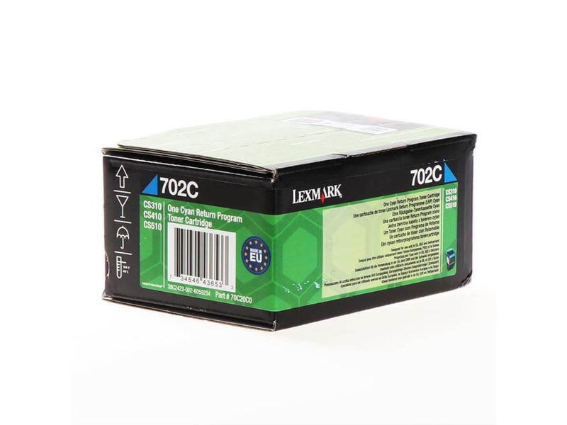 Lexmark 70C20C0 - Cyan Toner - Tonerpatrone Cyan